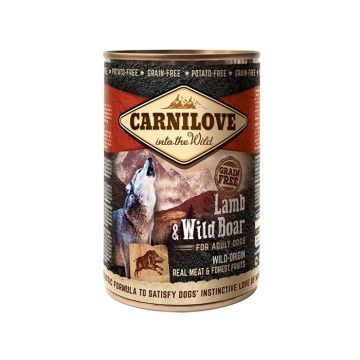 Carnilove Adult Lam & Everzwijn Hondenvoer 400g