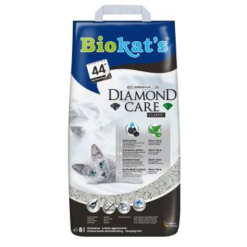 Biokat's Diamond Care Classic Liti&egrave;re pour Chat 8L
