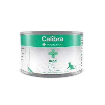 Calibra Veterinary Diets Rénal en Boîte pour Chats 6x200g