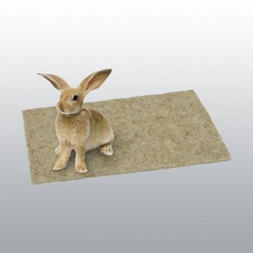 Tapis en Chanvre pour Lapin et Rongeur
