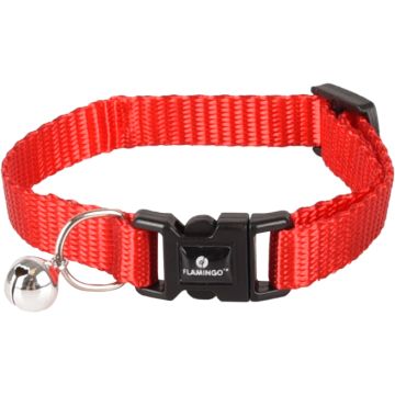 Collier Pour Chatons Ziggi Rouge 15-22cm 10mm
