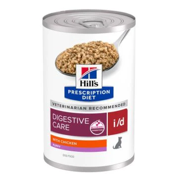 Hill's Prescription Diet I/D Digestive Nourriture pour Chiot en Bo&icirc;tes 12x360g