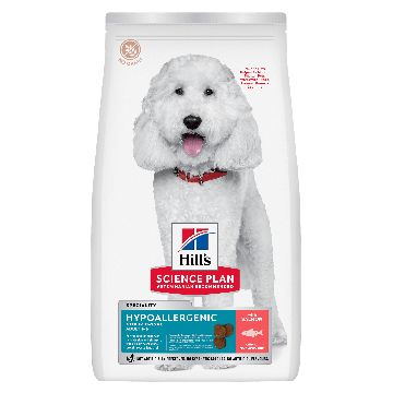 Hill's Science Plan Hypoallergenic pour chien adulte races moyennes au saumon - 14kg