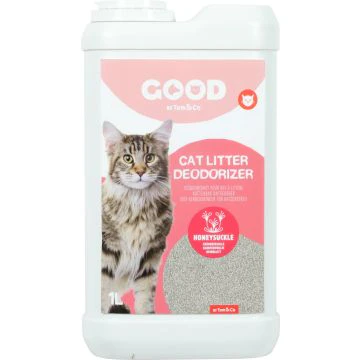 Good Desodorisant Litiere Chevrefeuille pour Chat 1L