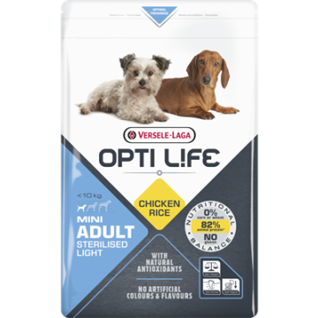 Opti Life Adult Light Mini Croquettes pour Chiens 7,5kg