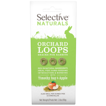 Selective Natural Treats Orchard Loops 4x80g
