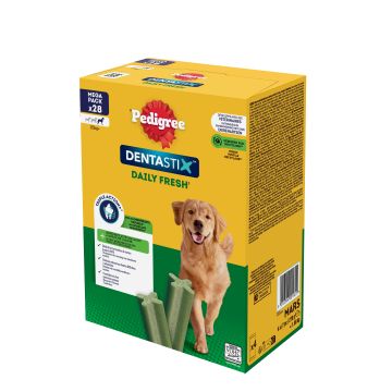 Pedigree DentaStix Daily Fresh Friandises pour Grands Chiens 28 pièces