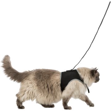 Trixie Soft Harnais Pour Chat + Laisse XXL 36-54cm