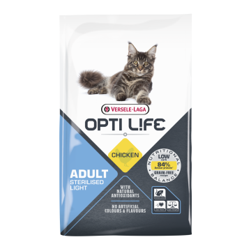 Versele-Laga Opti Life Sterilised Light Kattenvoer