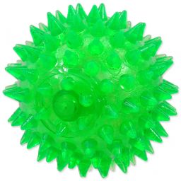Dog Fantasy Balle Sifflante - Vert - 6cm