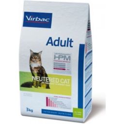Virbac Veterinary Hpm Adult Neutered pour chat 12kg