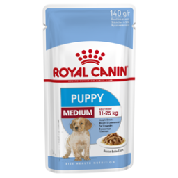 Royal Canin Medium Puppy Natvoer Hond 10x 140g