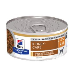 Hill's Prescription Diet K/d Kidney Mijoté pour chien au poulet et legumes 24x156g
