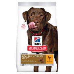 Hill's Science Plan Adult Healthy Mobility croquettes pour grand chien - 14Kg au poulet 