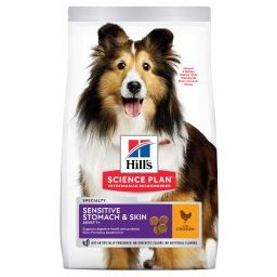 Hill’s Science Plan Adult Sensitive Stomach & Skin Kip 14kg