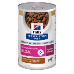 Hill's Prescription Diet Gastrointestinal Biome Mijoté pour chien 12x345g