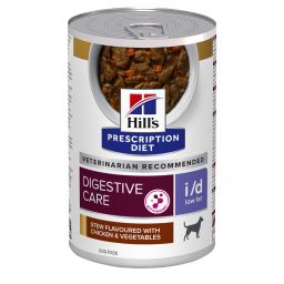 Hill's Prescription Diet i/d low fat AB+ mijotés pour chien - 12 Boîtes de 354g
