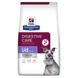 Hill's Prescription Diet i/d low fat Digestive Croquettes pour chien au poulet - 12Kg