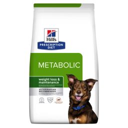 Hill's Prescription Diet Metabolic Weight Management Hondenvoer Met Lam & Rijst 12kg