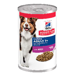 Hill's Science Plan Mature 7+ Nourriture Humide au Boeuf pour Chien Senior 370g