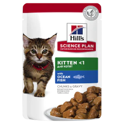 Hill's Science Plan Nourriture Humide au Poisson pour Chatons 85g