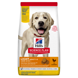 Hill’s Science Plan Adult Light Large Breed Kip 14kg