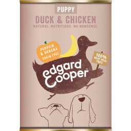 Edgard&Cooper Pâtée pour chiot au canard - 6x 400g