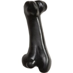 Jouet chien Gladiator Os M Noir en Caoutchouc 15cm