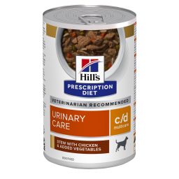 Hill's Prescription Diet C/d Urinary Multicare Mijotés Pour Chien Au Poulet Et Légumes - 12 X 354 G