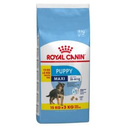 Royal Canin Maxi Puppy Pour Chiot 15kg + 3kg Gratuit