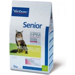 Virbac Veterinary Hpm Senior Neutered pour chat 3kg