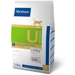 Virbac HPM Urology Struvite Dissolution U1 - Kattenvoer - 3kg