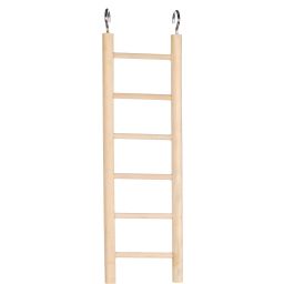 Flamingo Échelle en Bois pour Oiseaux 35cm