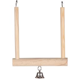 Flamingo Balançoire pour Oiseaux en Bois Petit 24cm