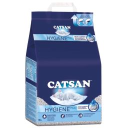 Litière Pour Chat Catsan Hygiène+ 18l 