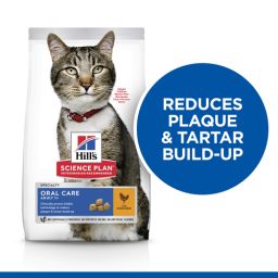 Hill's Science Plan Oral Care Croquettes Pour Chat Au Poulet 1,5kg