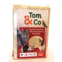 Tom&Co Litière de Chanvre 10kg