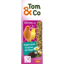 Tom&Co Sticks Canari Niger 2x55g