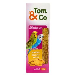 Tom&Co Sticks Parkieten Koekjes 2x55g