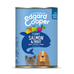 Edgard & Cooper Adult Natvoer voor Hond Zalm & Forel 400g