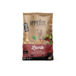 Appetite Croquettes pour Chien Sans Céréales À L'agneau Et Au Poulet (adulte/ Tous) 3kg
