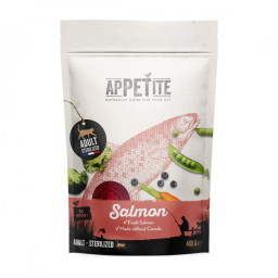 Appetite Adult Sterilised Kattenbrokken met Zalm 400g
