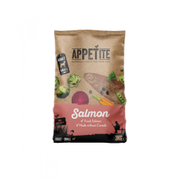 Appetite Croquettes pour Chien Sans Céréales Au Saumon (adulte/ Petit) 3kg