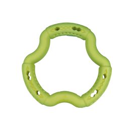 Speelgoed Hond Tpr Ring Green Apple 21cm