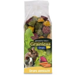 JR FARM DROPS MIX GRAINLESS 140GR 
