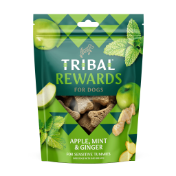 Tribal Friandises Pomme, Menthe & Gingembre Pour Chien 125g