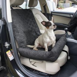 Duvo+ Beschermdeken Hond Voor de Autostoel 99x58x12cm Zwart