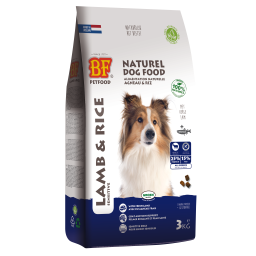 Bf Petfood Lam & Rijst Hondenvoer 3kg