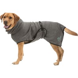 Trixie Badjas honden XL: 75 cm grijs
