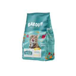 Barouf Adult Kattenbrokken Kip & Rijst 6kg